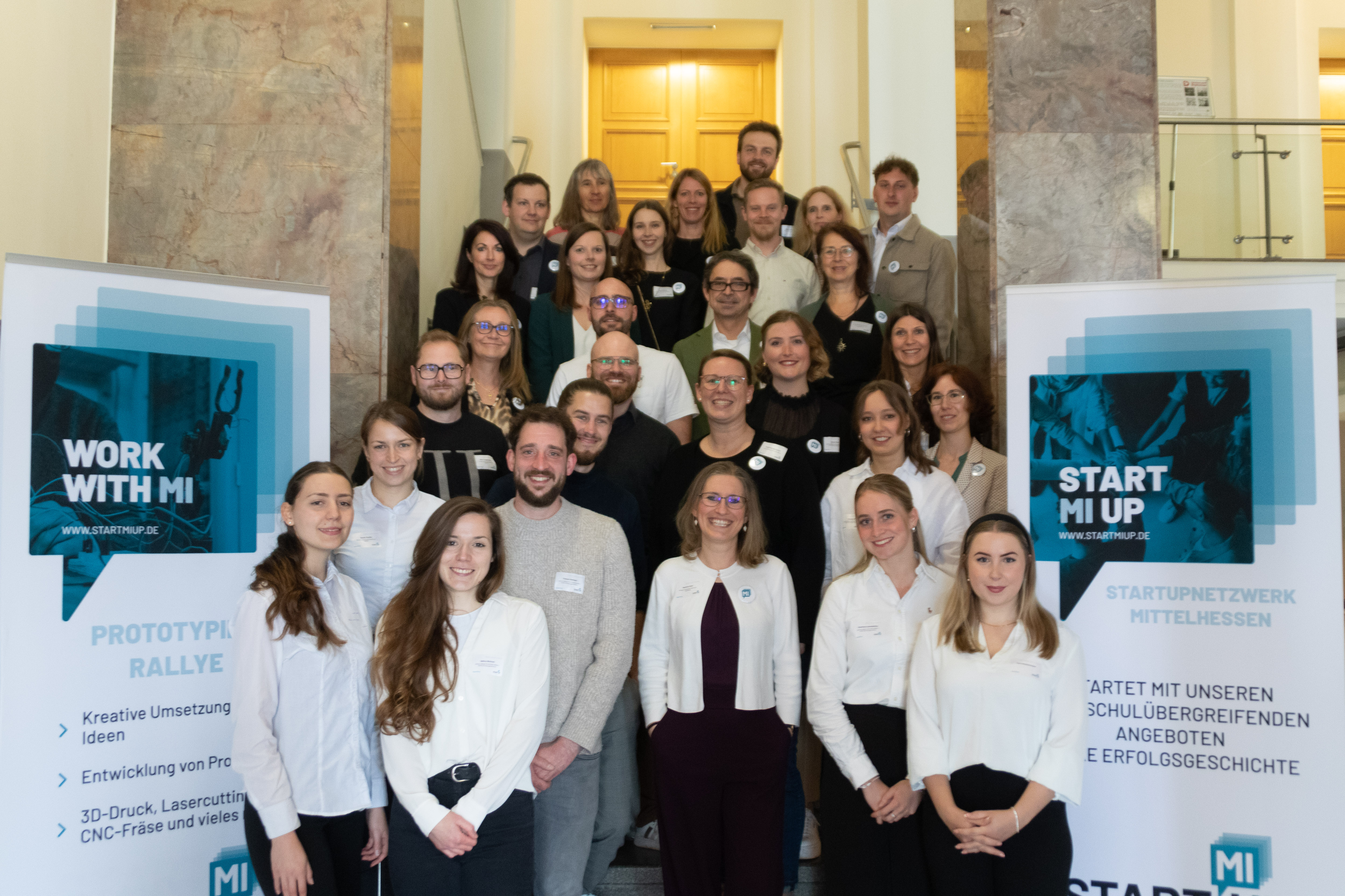 Das Team hinter StartMiUp. Foto: StartMiUp/Stefan Lueder